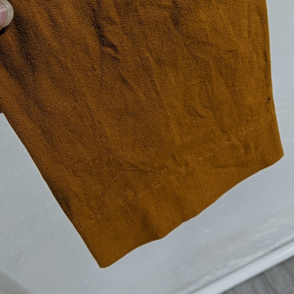 Mustard Old Navy Ankle Length Pixie Pants - Picture 6 of 6